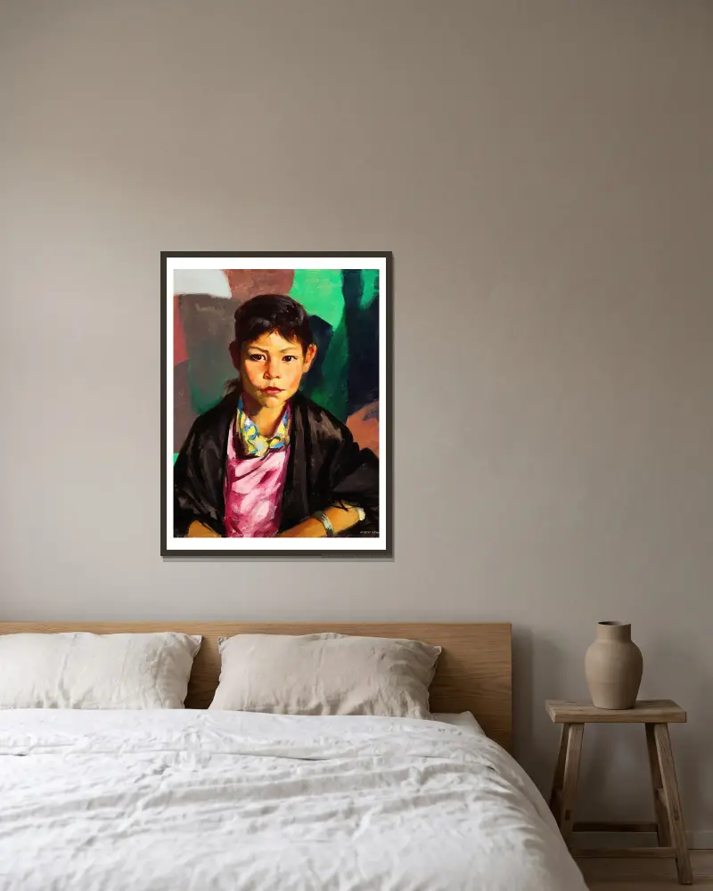 Pepita, Robert Henri v rámu na stěně