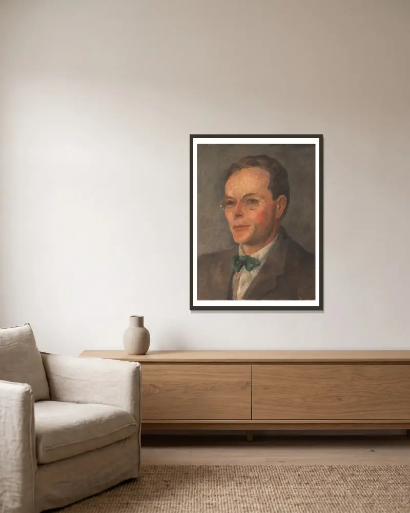Francis Birrell, Roger Fry v rámu na stěně