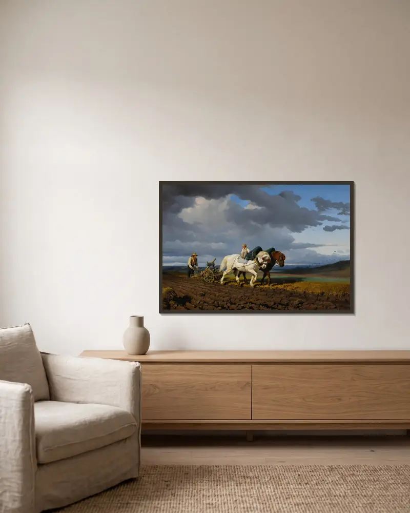 Orba, Rosa Bonheur v rámu na stěně