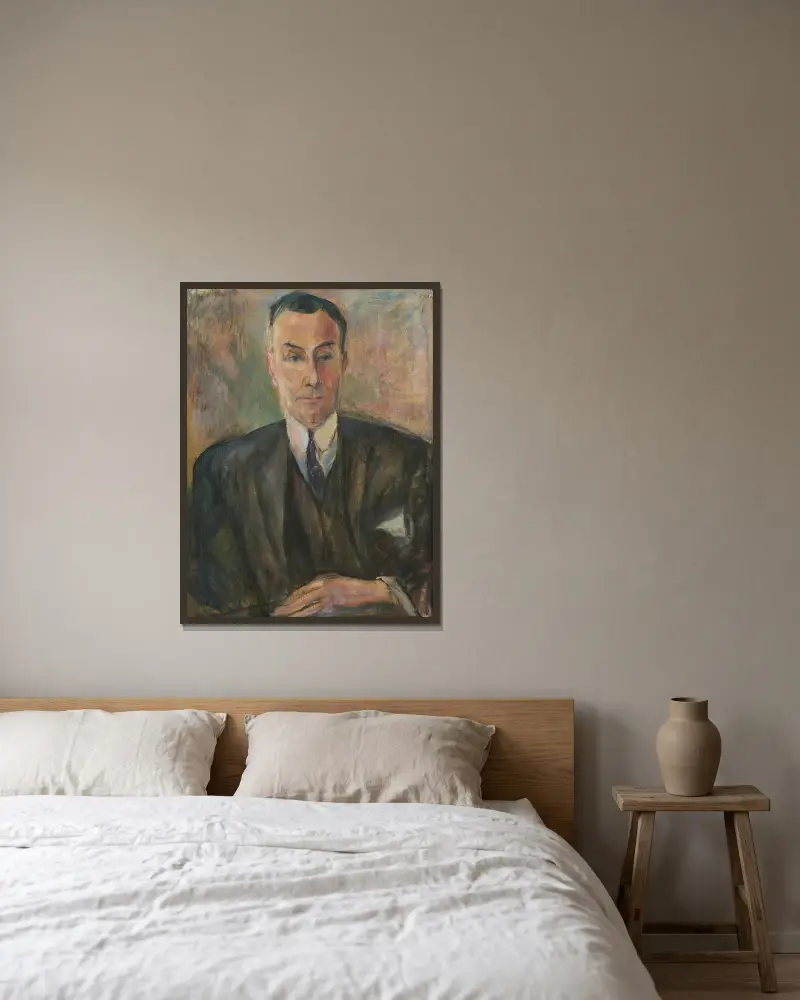 Mario Arbini, Rudolf Grossmann v rámu na stěně