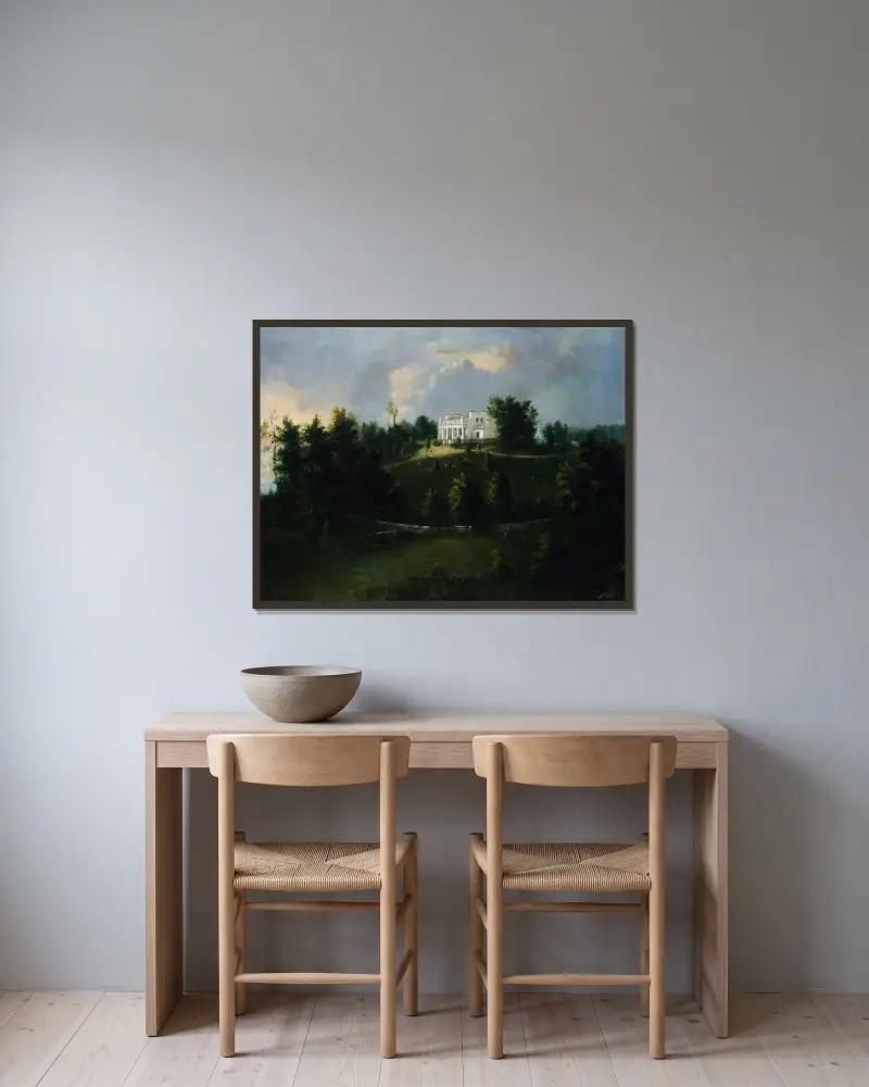 Mount Healthy, Ohio, Robert S. Duncanson v rámu na stěně