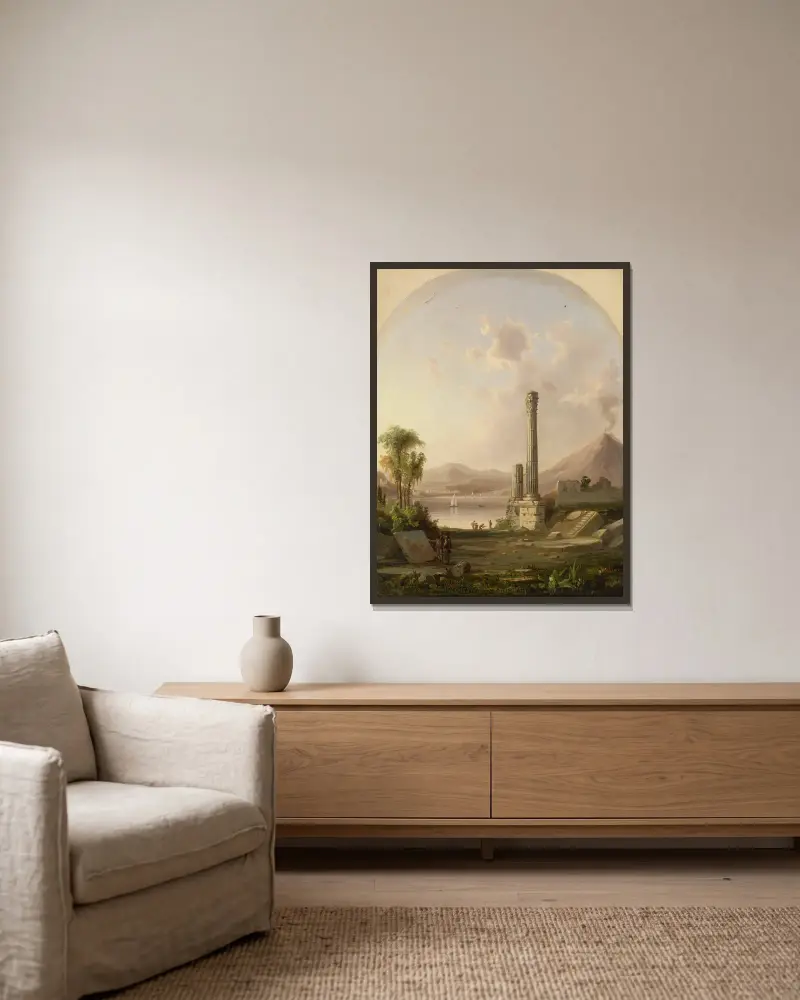 Pompeje, Robert S. Duncanson v rámu na stěně
