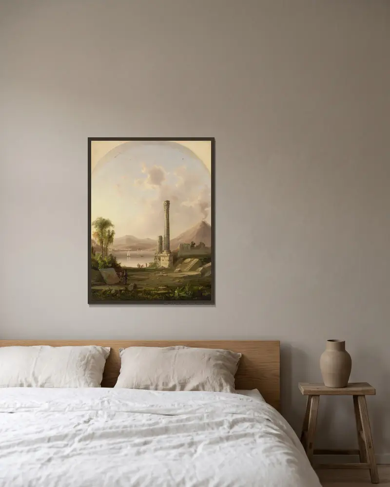 Pompeje, Robert S. Duncanson v rámu na stěně