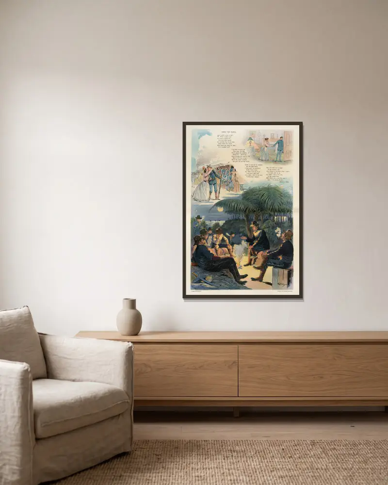 Aus den Reihen von Samuel Ehrhart gerahmt an einer Wand