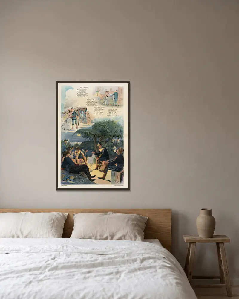 Aus den Reihen von Samuel Ehrhart gerahmt an einer Wand