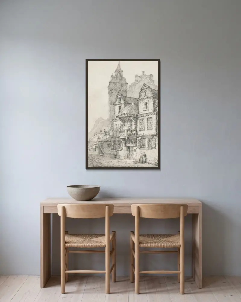Braubach, Samuel Prout v rámu na stěně