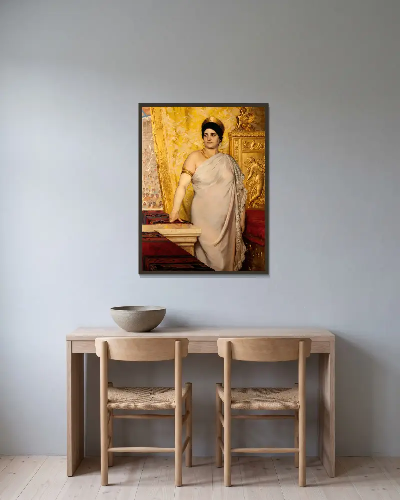 Messalina, Peder Severin Krøyer v rámu na stěně