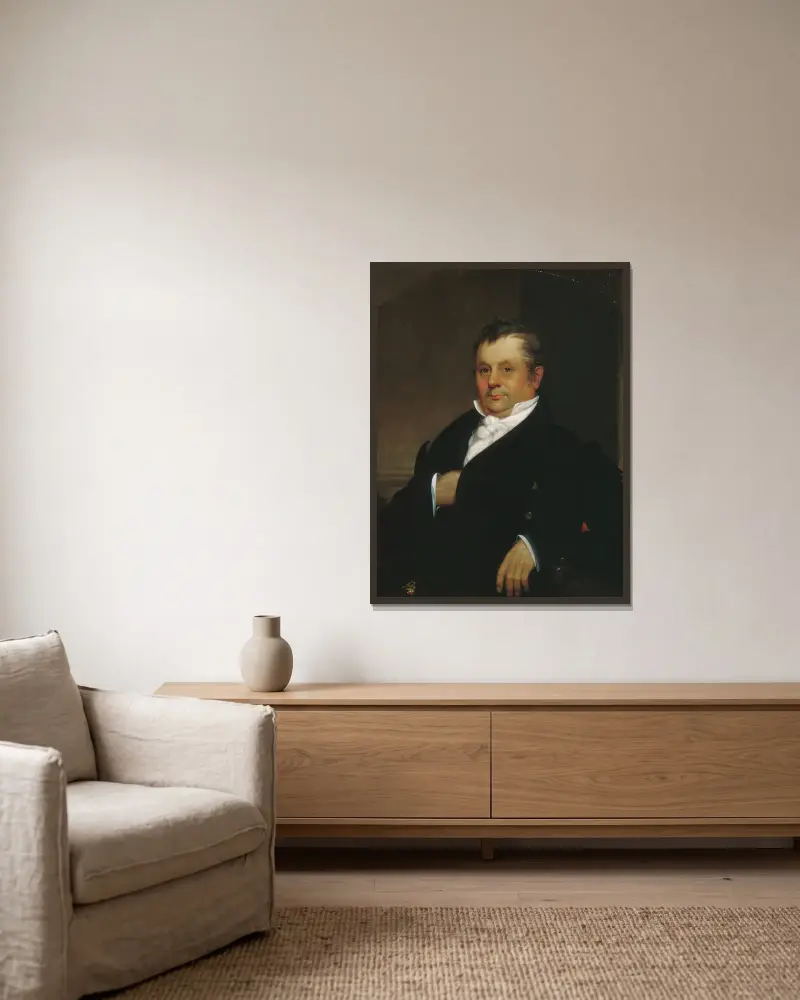 Gideon Tucker, William Sidney Mount v rámu na stěně