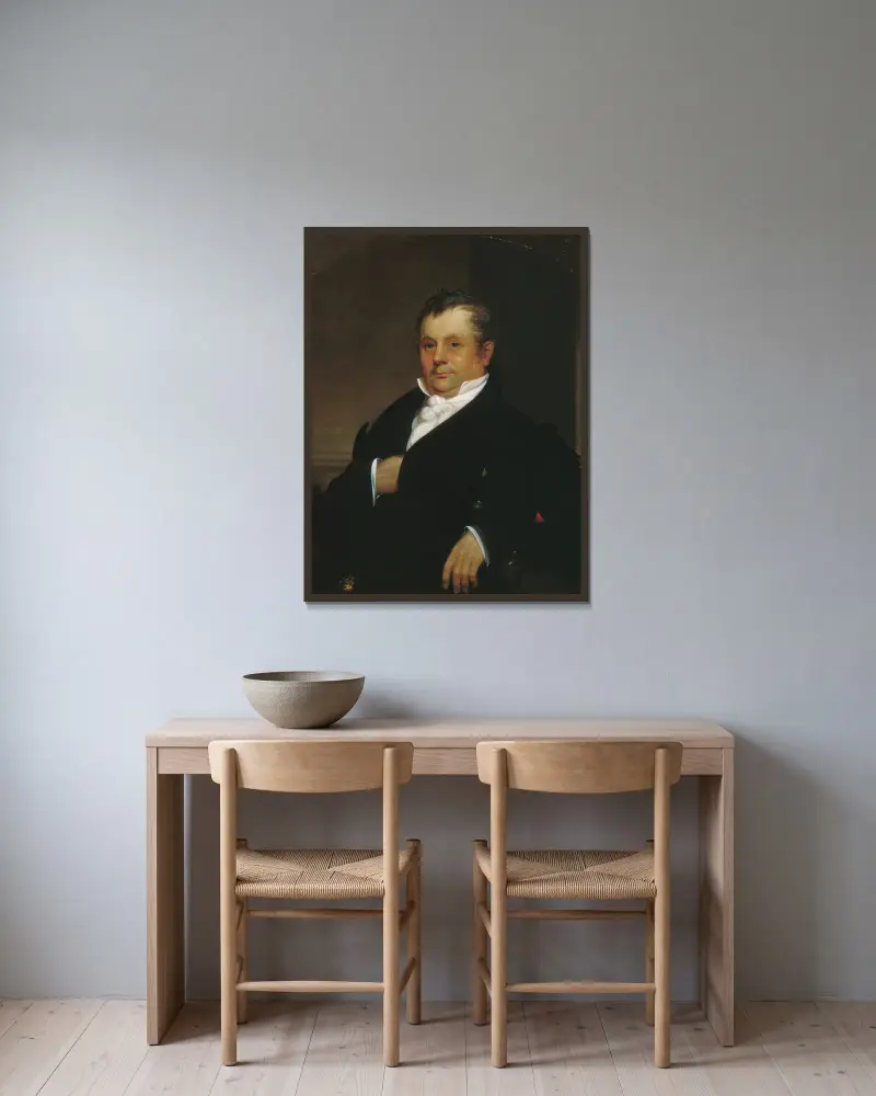 Gideon Tucker, William Sidney Mount v rámu na stěně