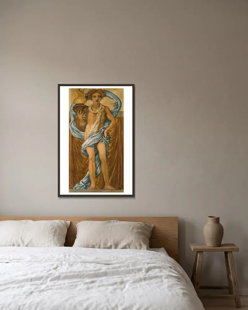 Den, Simeon Solomon v rámu na stěně