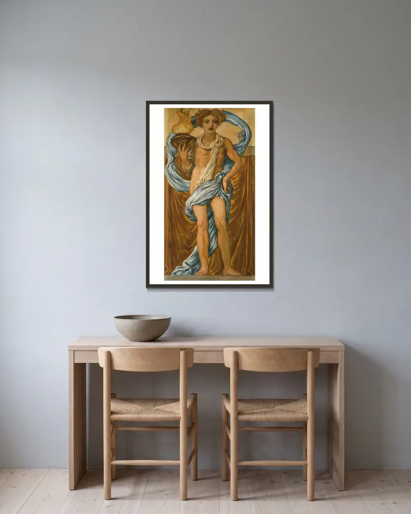 Den, Simeon Solomon v rámu na stěně
