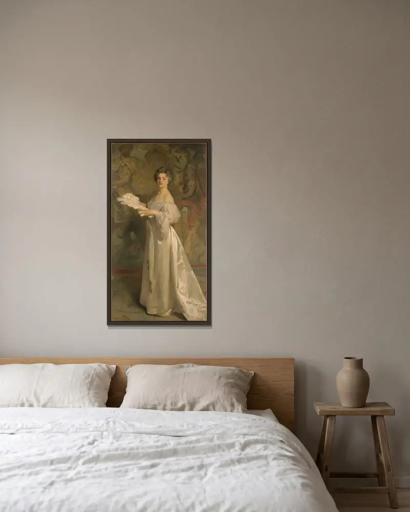 Ada Rehan, John Singer Sargent v rámu na stěně