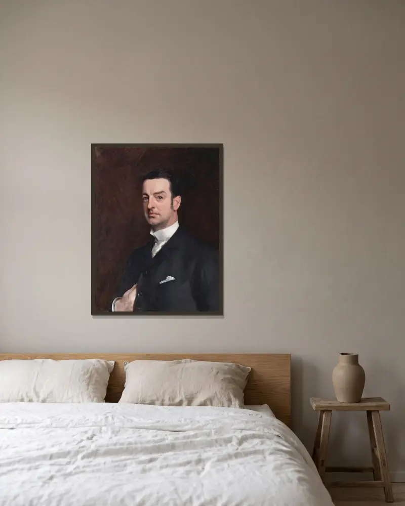 Cornelius Vanderbilt II, John Singer Sargent v rámu na stěně
