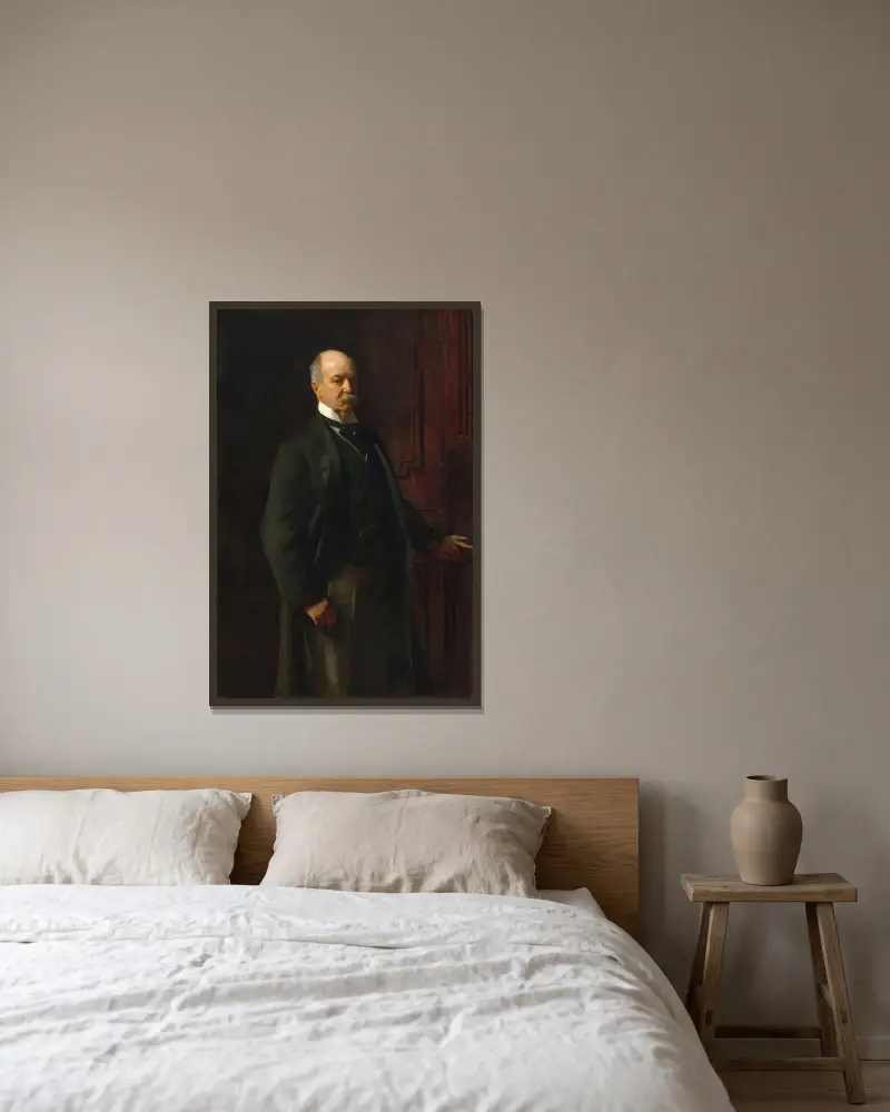 Peter A. B. Widener, John Singer Sargent v rámu na stěně