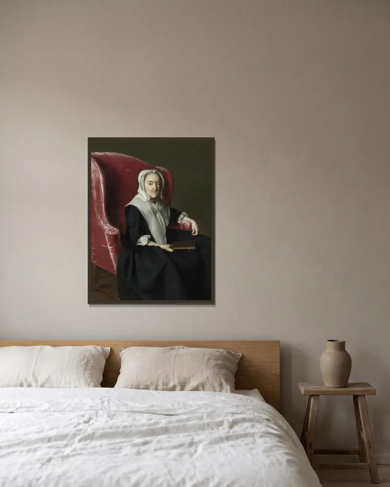Anna Dummer Powell, John Singleton Copley v rámu na stěně