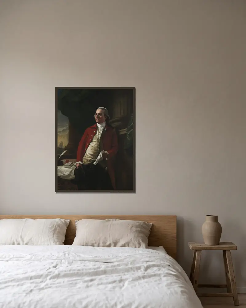 Elkanah Watson, John Singleton Copley v rámu na stěně