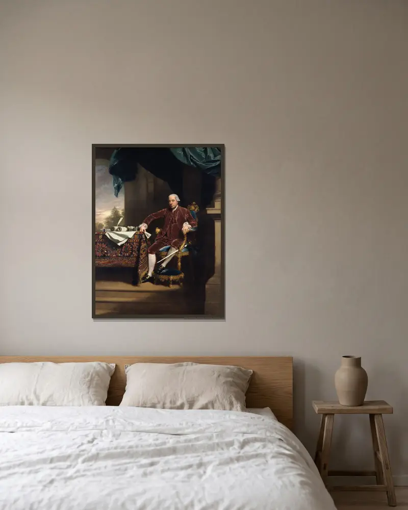 Henry Laurens, John Singleton Copley v rámu na stěně