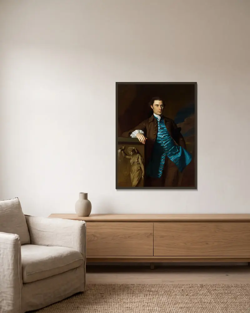 Thaddeus Burr, John Singleton Copley w ramie na ścianie