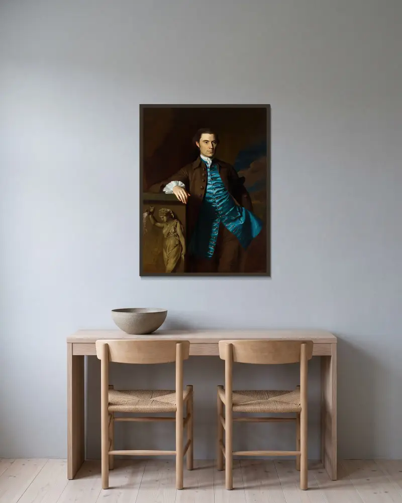 Thaddeus Burr, John Singleton Copley w ramie na ścianie