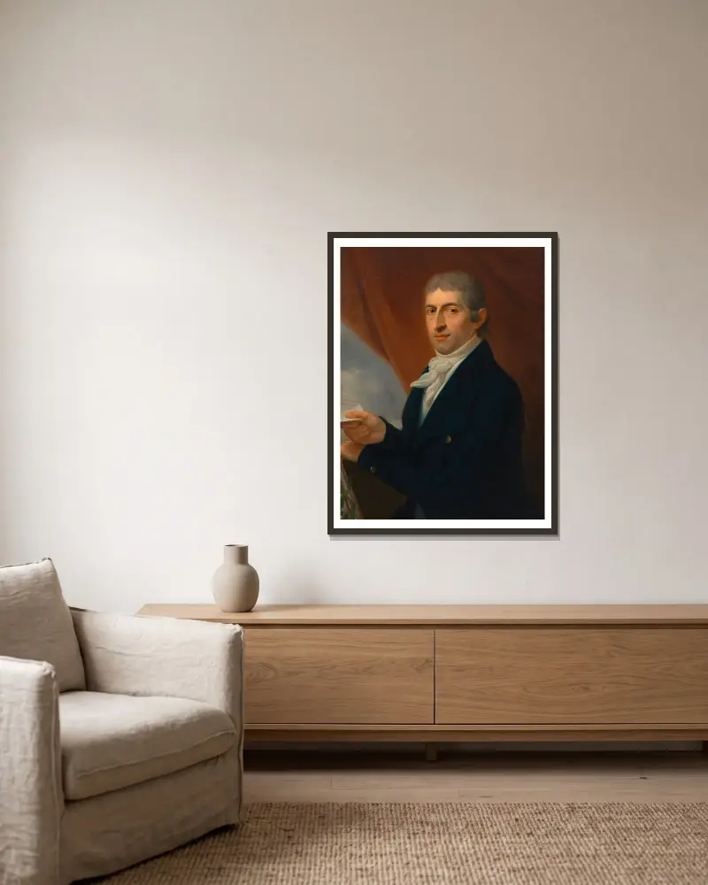 Johann (Giovanni) Cappi (wydawca muzyczny), Johann Baptist von Lampi the Elder w ramie na ścianie