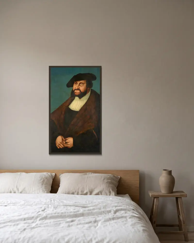 Jan Stálý, Lucas Cranach the Elder v rámu na stěně