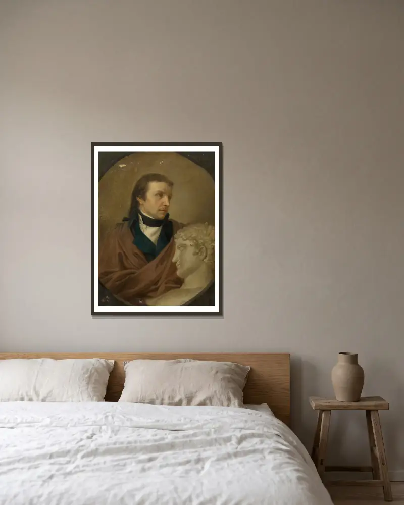 Josef Klieber (sochař), Johann Baptist von Lampi the Elder v rámu na stěně