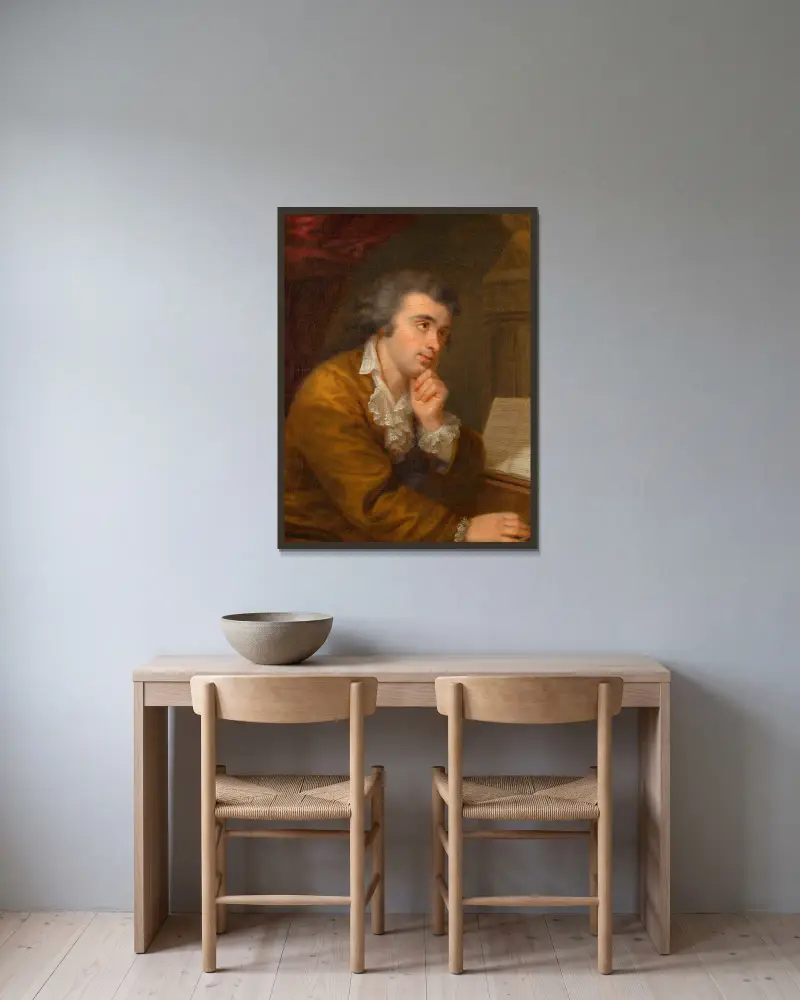 Josef Wölfl (komponista a klavírista), Johann Baptist von Lampi the Elder v rámu na stěně