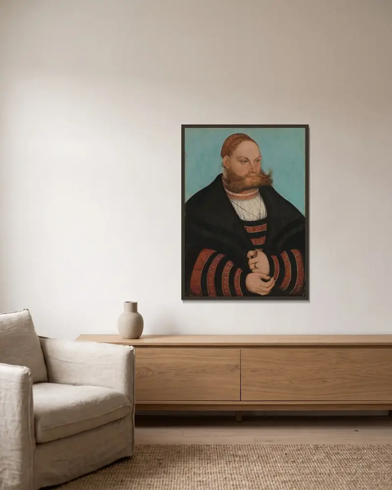 Lukas Spielhausen, Lucas Cranach the Elder v rámu na stěně