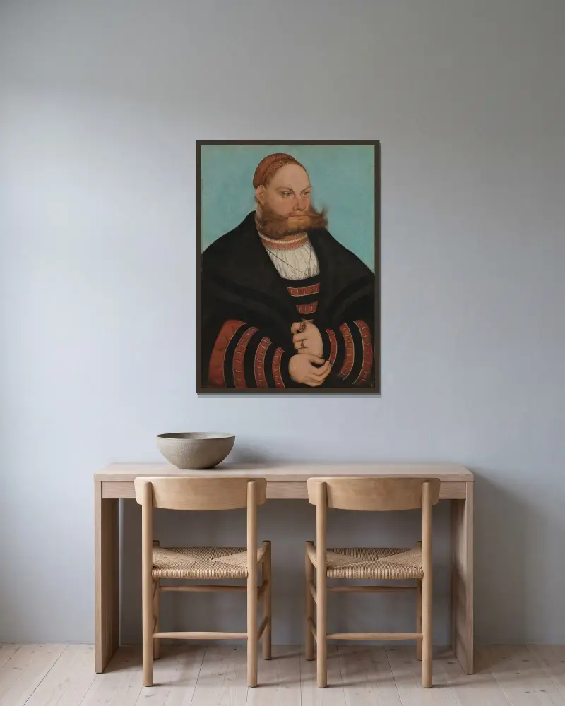 Lukas Spielhausen, Lucas Cranach the Elder v rámu na stěně