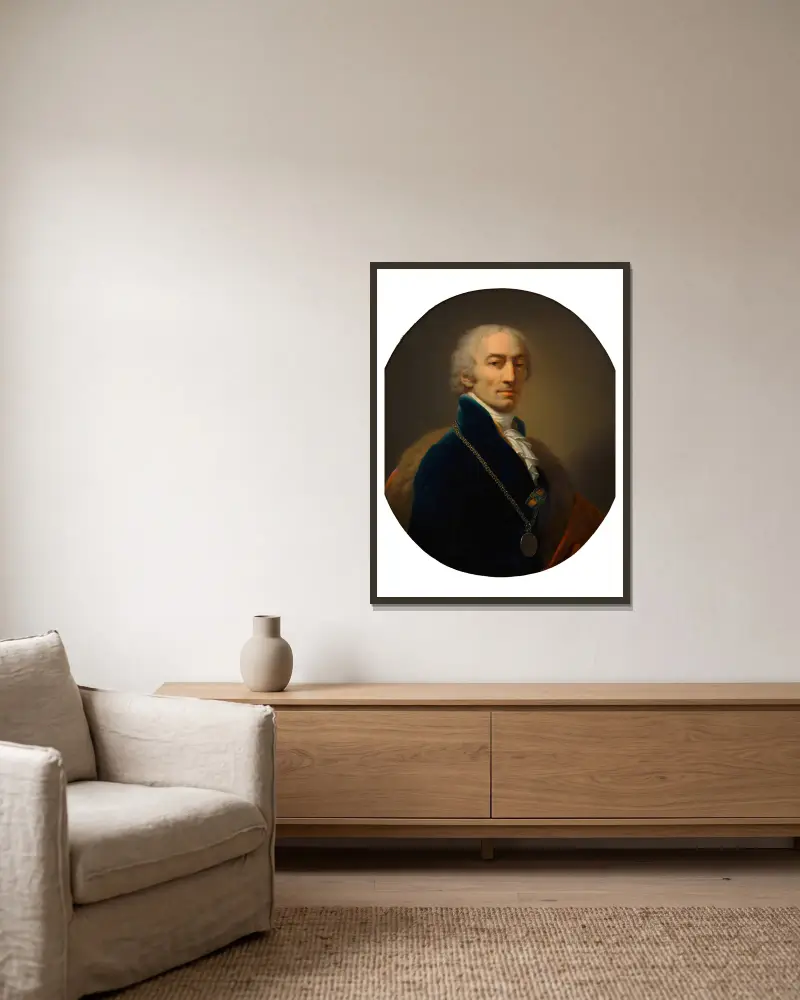 Michael Mayer (Hofquartierbuchverwalter), Johann Baptist von Lampi the Elder v rámu na stěně