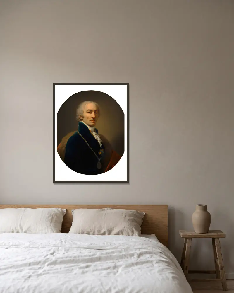 Michael Mayer (Hofquartierbuchverwalter), Johann Baptist von Lampi the Elder v rámu na stěně