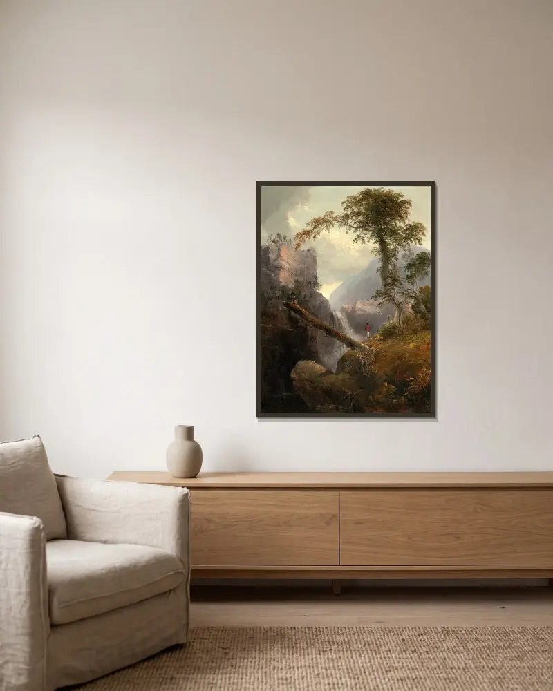 Catskills, Thomas Doughty v rámu na stěně