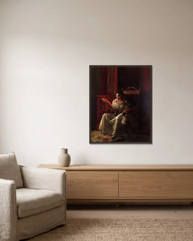 Kathrin von Thomas Eakins gerahmt an einer Wand