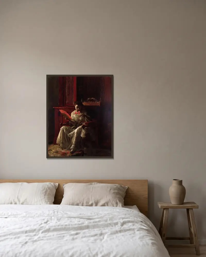 Kathrin von Thomas Eakins gerahmt an einer Wand