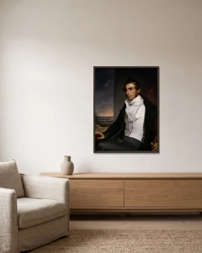 Daniel La Motte, Thomas Sully w ramie na ścianie