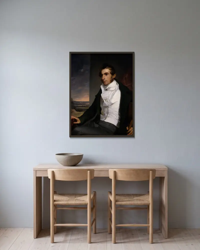 Daniel La Motte, Thomas Sully w ramie na ścianie