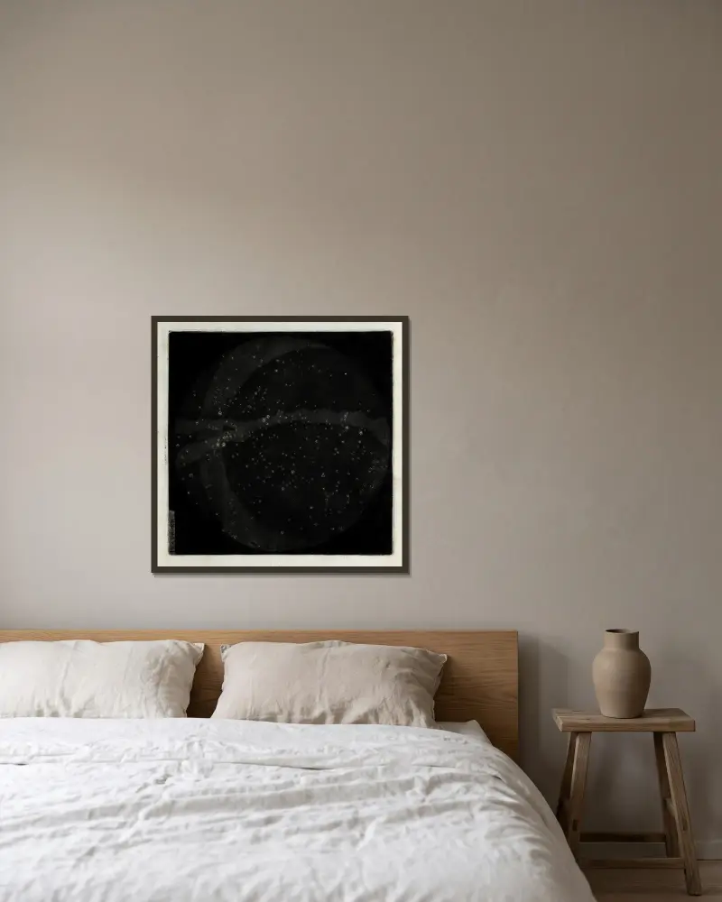 An original theory or new hypothesis of the universe, Plate XII av Thomas Wright inramad på en vägg