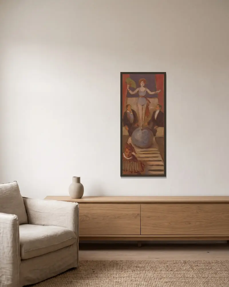 Variety von Milan Thomka Mitrovský gerahmt an einer Wand