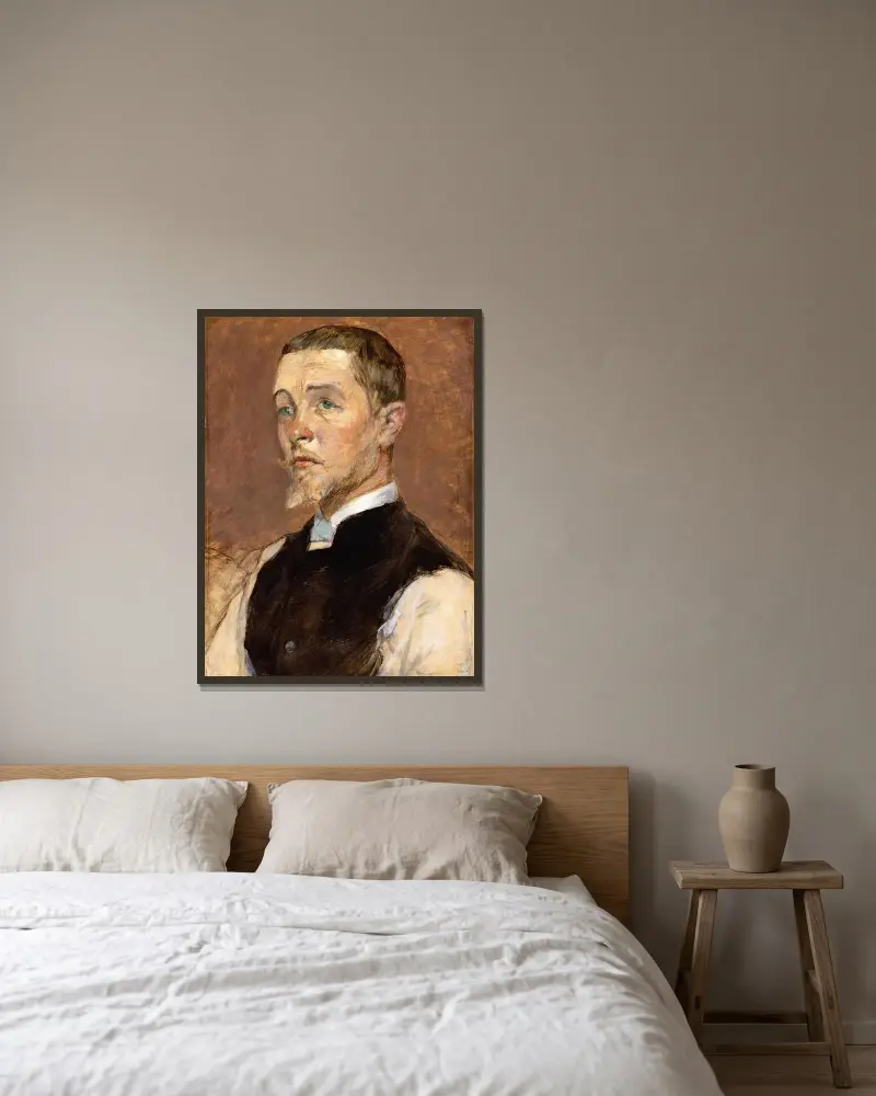 Albert (René) Grenier, Henri de Toulouse-Lautrec v rámu na stěně