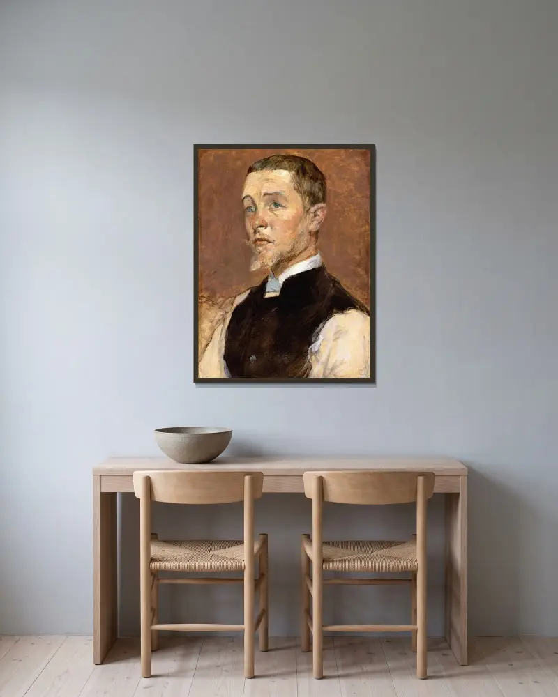 Albert (René) Grenier, Henri de Toulouse-Lautrec v rámu na stěně