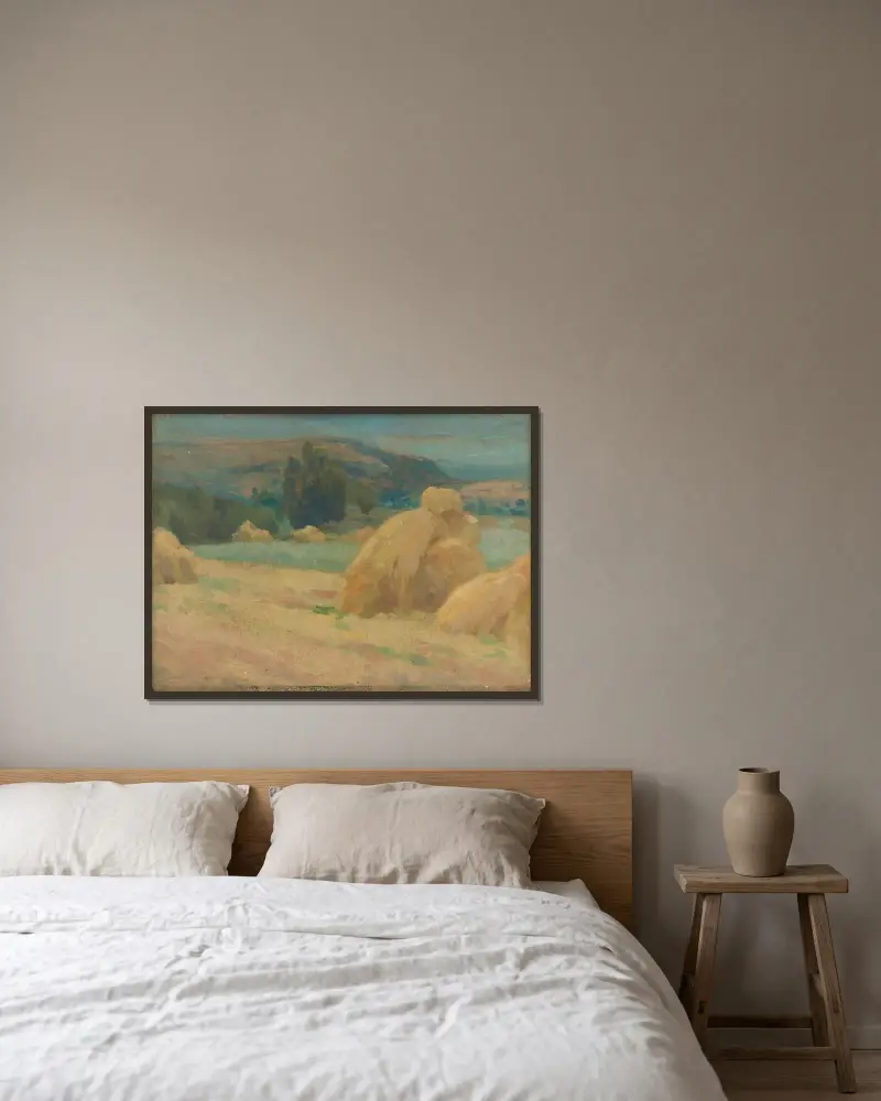 Sommer von Ľudovít Čordák gerahmt an einer Wand