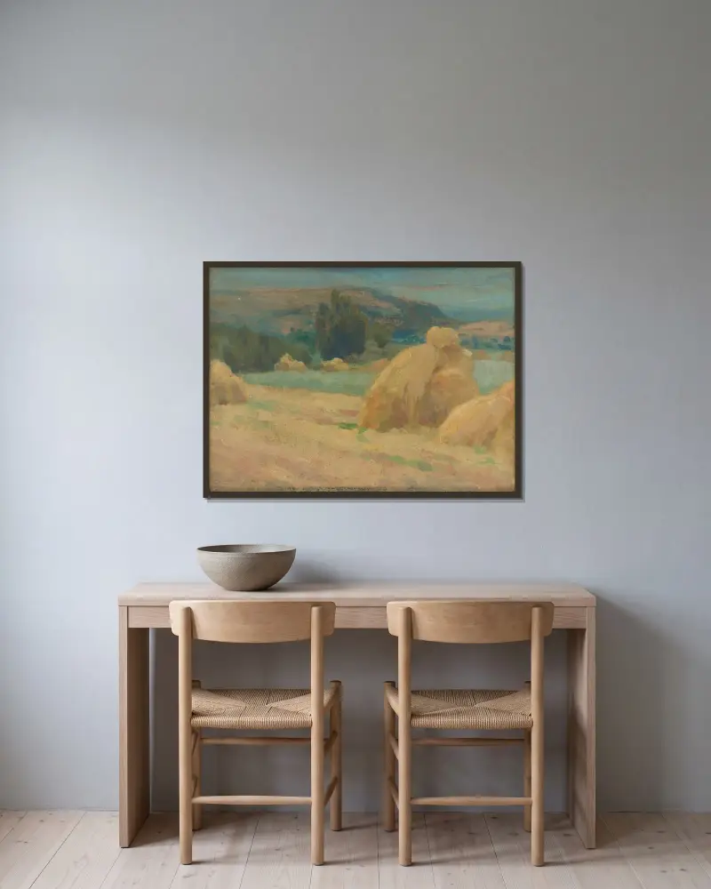 Sommer von Ľudovít Čordák gerahmt an einer Wand