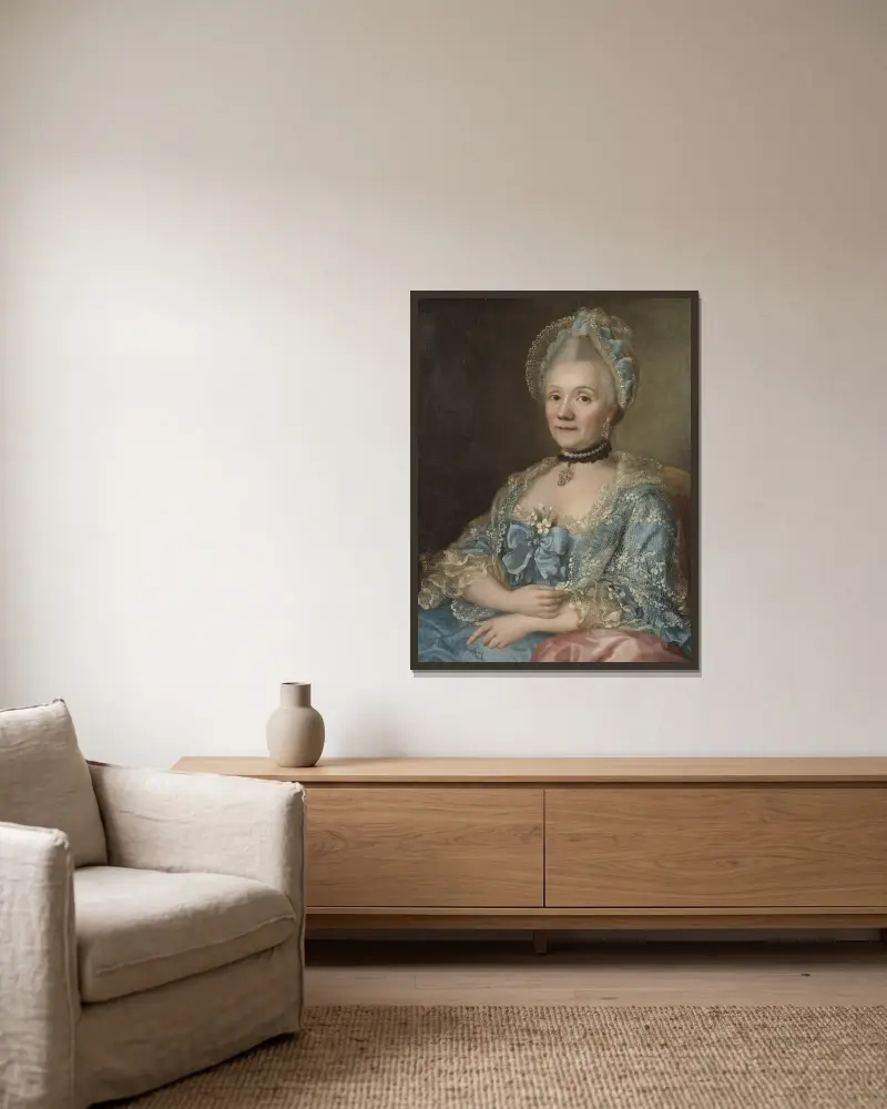 Dorothea Elisabeth Schultz, Ulrika Pasch v rámu na stěně