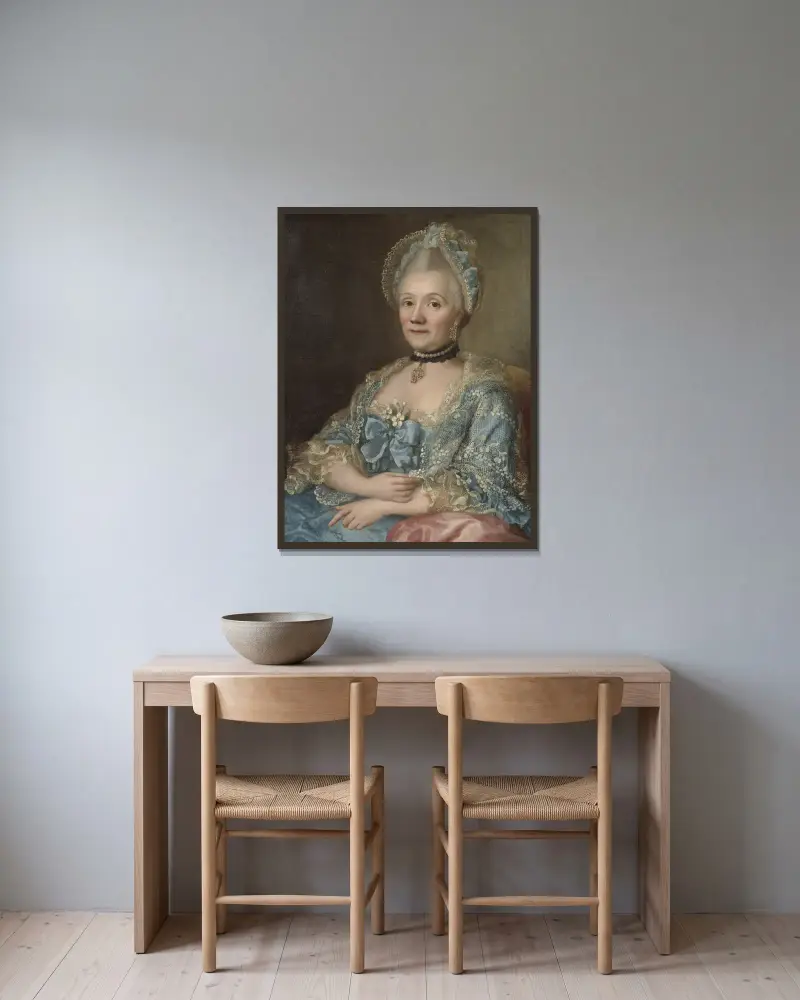 Dorothea Elisabeth Schultz, Ulrika Pasch v rámu na stěně