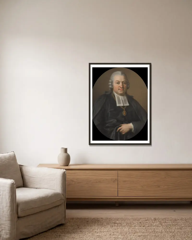 Johan Michael Fant, 1735–1813, Ulrika Pasch w ramie na ścianie