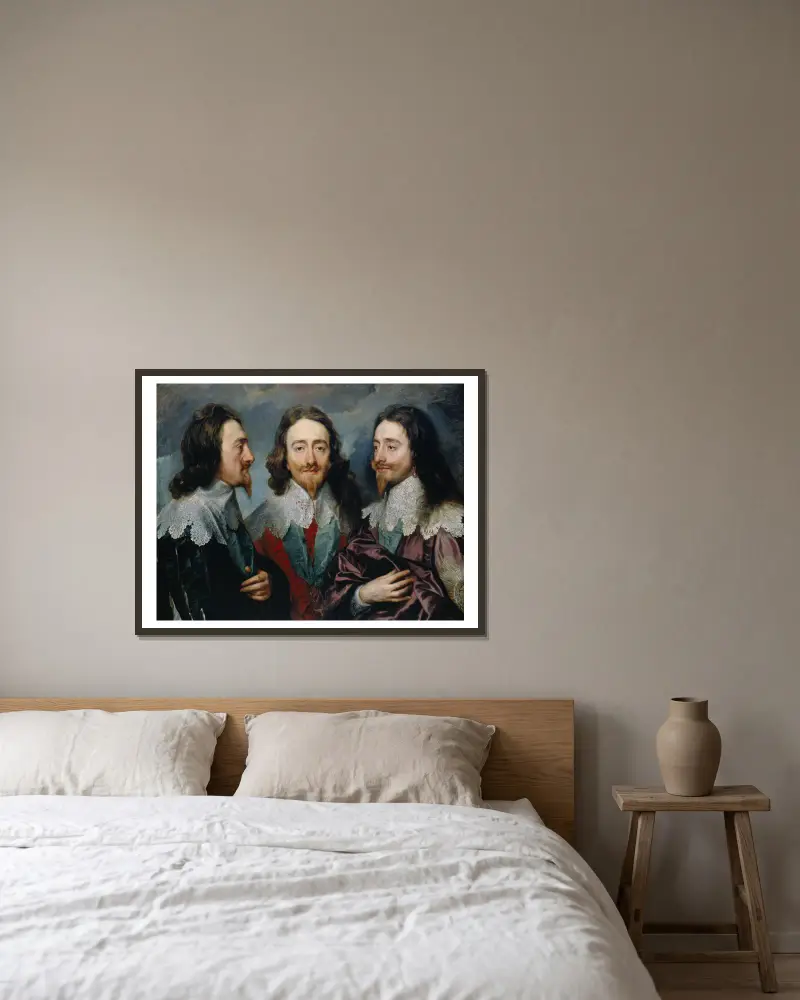 Karel I. – Nr. 1, Anthony van Dyck v rámu na stěně