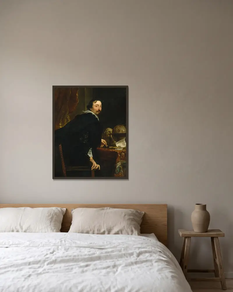 Lucas van Uffel (zmarły w 1637), Anthony van Dyck w ramie na ścianie