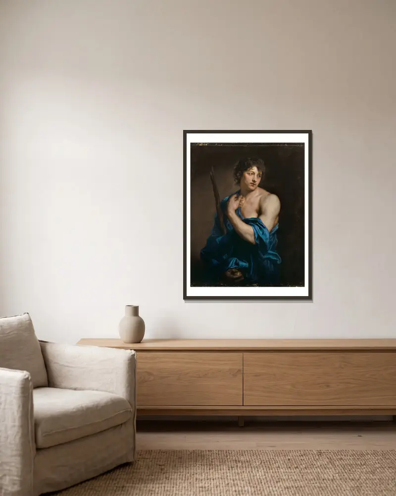 Paris, Anthony van Dyck v rámu na stěně