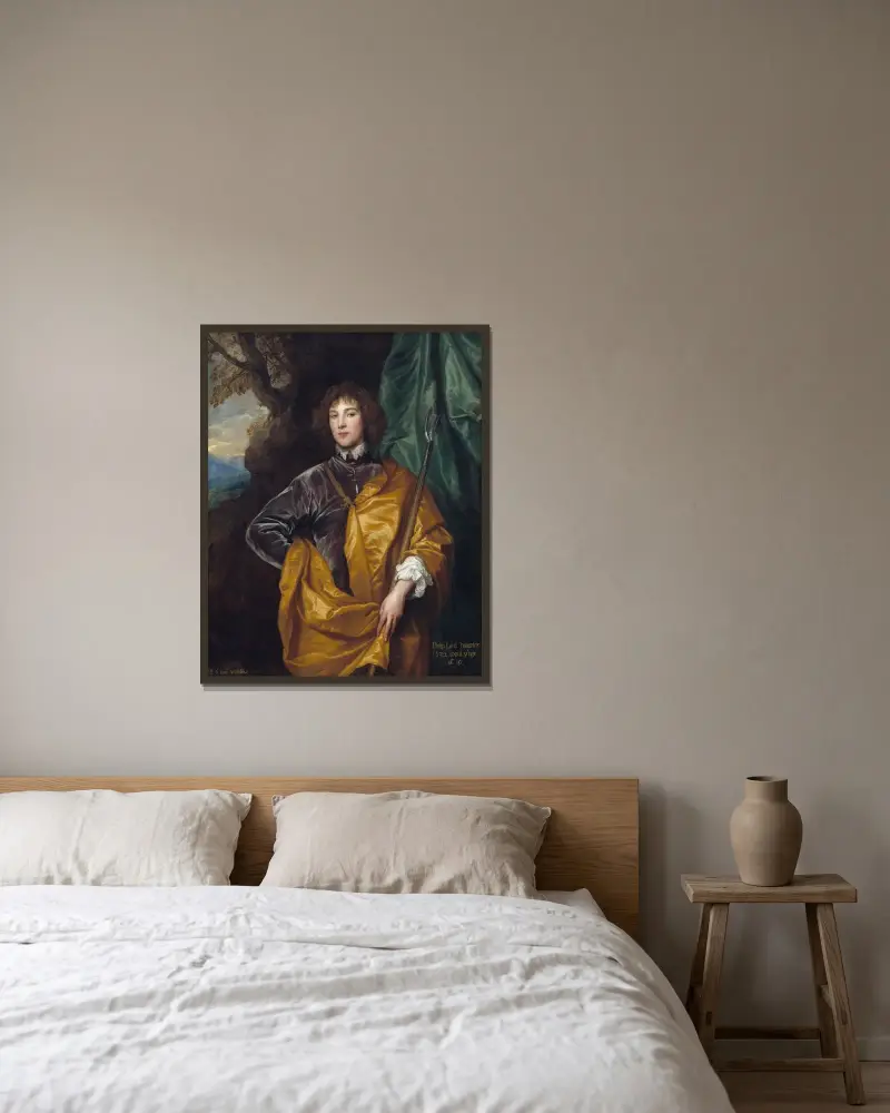 Philip Lord Wharton, Anthony van Dyck v rámu na stěně