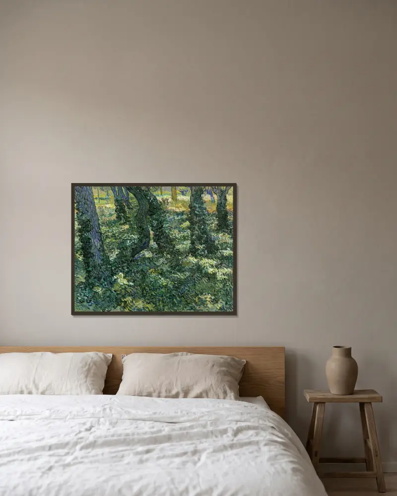 Podrost, Vincent van Gogh v rámu na stěně